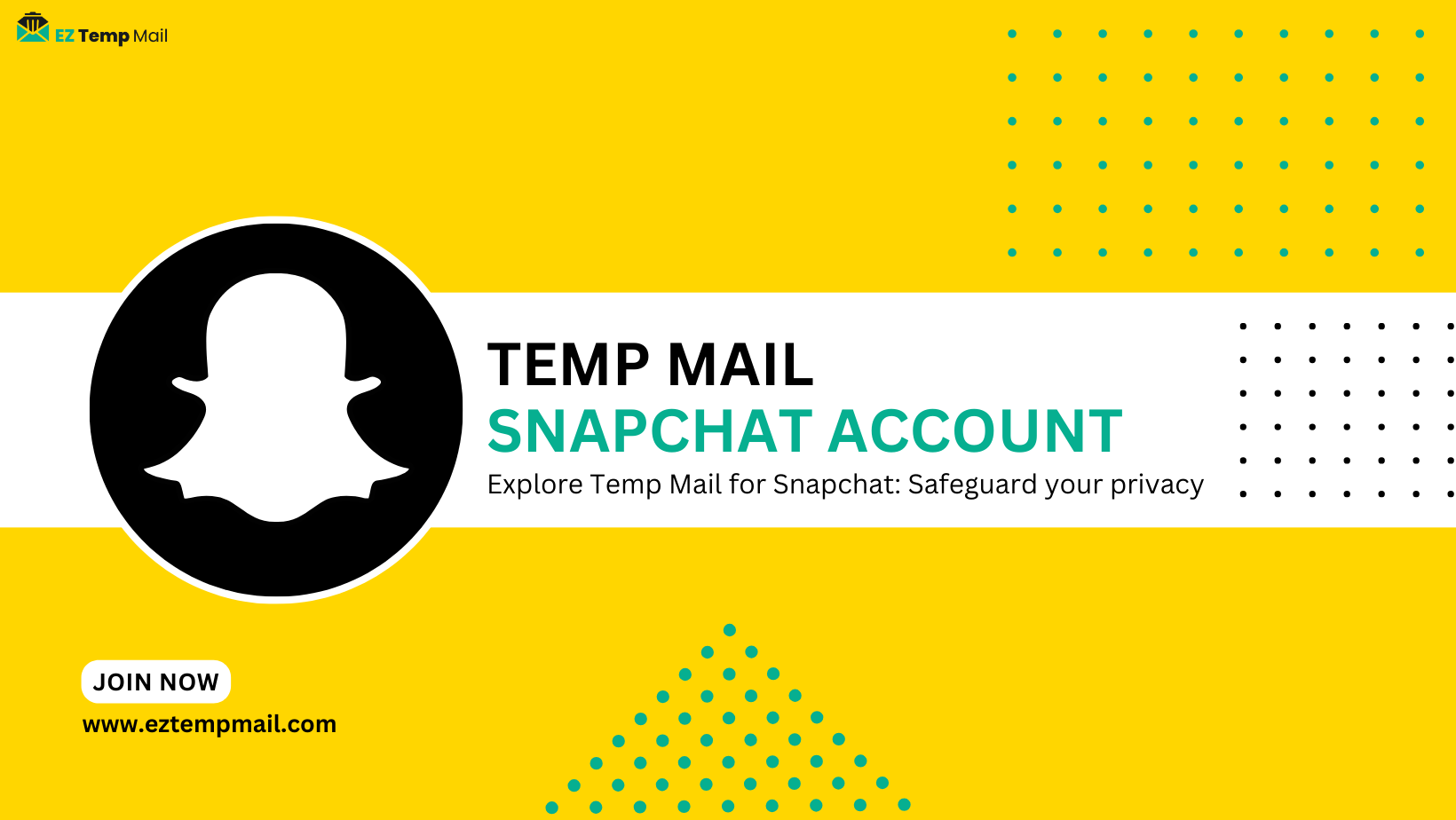 Temp Mail for Snapchat Account Sign-Up with Unique Recovery